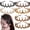 Zig Zag Headbands, variant on 6 PCS Zig Zag Headbands Plastic Wavy Hair Head Band Comb with Teeth Hoop Accessories for Women Men Girls, Matte