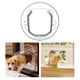 thumbnail image 4 of Puerta para Mascotas Yinane Puerta para Ventana de Perro 4 Vías para Gato Claro, 4 of 7