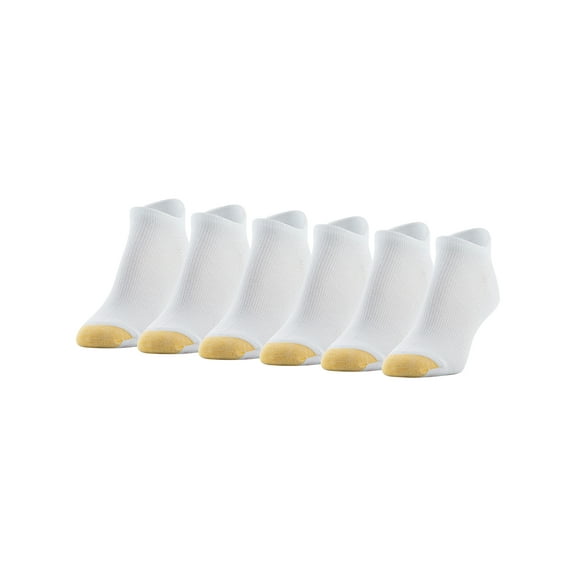 Goldtoe Edition Womens Texture Tab Liner Socks, 6 Pairs