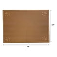 thumbnail image 4 of Covered Living Non-Slip Pet Food Mat with Honeycomb Grips 23" x 18", Standard Size, Waterproof, Latte, 4 of 4