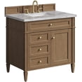 thumbnail image 2 of James Martin Vanities 655-V36-BW-3CAR Brittany 36" Free Standing Single Basin Poplar Wood, 2 of 7