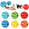 thumbnail image 3 of Juguete para perros, bolas de goma interactivas, juguetes para masticar perros, gatos, cachorros, juguetes para masticar los dientes, bolas para limpiar los dientes, comida BANYUO  Hogar, 3 of 5