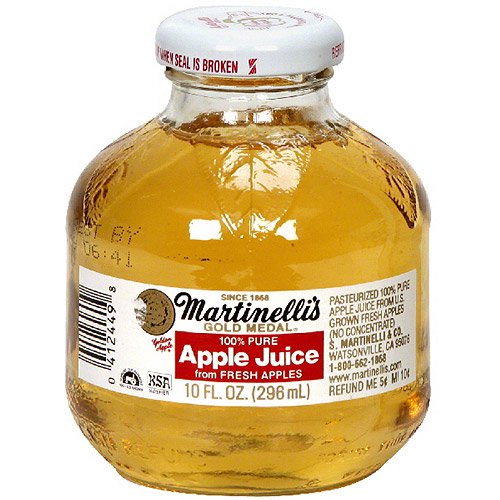 Martinelli's Gold Medal 100 Juice, Apple, 10 Fl Oz, 24 Count Walmart