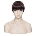 thumbnail image 3 of SEGO Clip in Hair Extensions with Fake Hair Bangs Synthetic Hair Topper For Thinning Hair Hairpiece For Women, 3 of 6