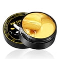 thumbnail image 4 of Mascarilla para ojos, parches para ojos, parches para ojos de oro de 24 quilates, parches para ojos con ácido hialurónico, parches para ojos para hinchazón y ojeras, tratamiento para parches de ojos p, 4 of 5