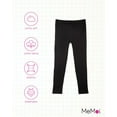 thumbnail image 6 of MeMoi  Pull-On Cotton Blend Denim Leggings - Girls - Female, 4-6, Blue Denim, 6 of 7