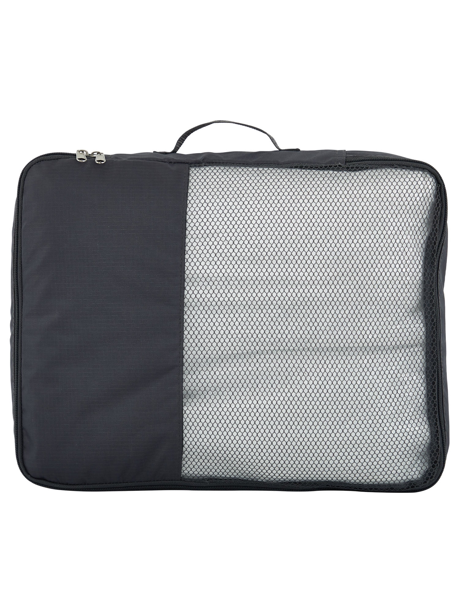 Travelers Club 3-Piece Rolling Soft Side Travel Luggage Set - Forged Iron Gray