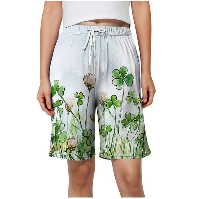 Baby Boy Shorts Set Casual Home Shorts con Cordón de Cintura Elástico Y Bolsillos Laterales 20% Poliéster 80% Algodón, Pantalones de Moda Impresos para Niños