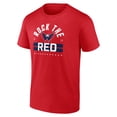thumbnail image 2 of Men's Fanatics Red Washington Capitals Local T-Shirt, 2 of 3