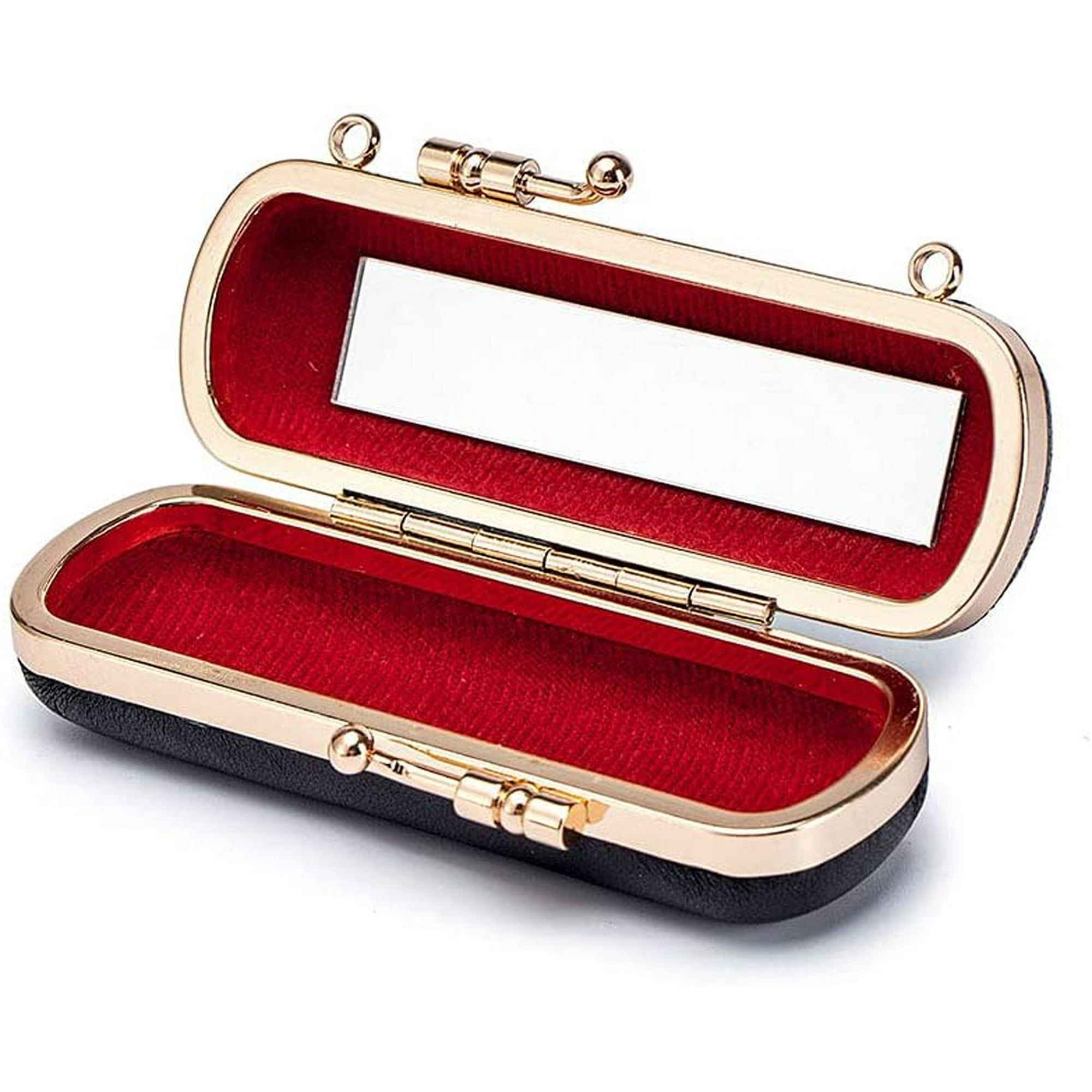 Small Makeup Bag With Mirror In Flap Saubhaya Makeup