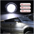 thumbnail image 4 of Nilight 2PCS LED Side Mirror Puddle Lights Compatible with Ford F-150 Explorer Edge Fusion Expedition Taurus X Ranger Flex Mustang Lincoln Navigator MKX Mercury Sable (2003-2024),6000K White, 4 of 8