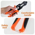 thumbnail image 4 of Heavy Duty Bolt Cutters 8 Inch Mini Bolt Croppers with Easy Grip Handles Anti-Slip High Strength Screw Cutter Pliers for Fencing Barbed Wire Nails and Screw, 4 of 9