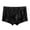 Black, variant on zeranth Men Japanese Style Modal Shorts Briefs Mid-rise Elastic Waistband Patchwork Color U-convex Underwear Moisture-Absorbent Panties