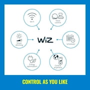 Philips Smart Wi-Fi Connected LED 50-Watt GU10 Light Bulb, Color, Dimmable (1-Pack)