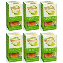 6 Packs of MOOM Women Organic Sugar Body & Bikini Waxing Kit W/Cucumber & Green Tea, 3 Oz Each