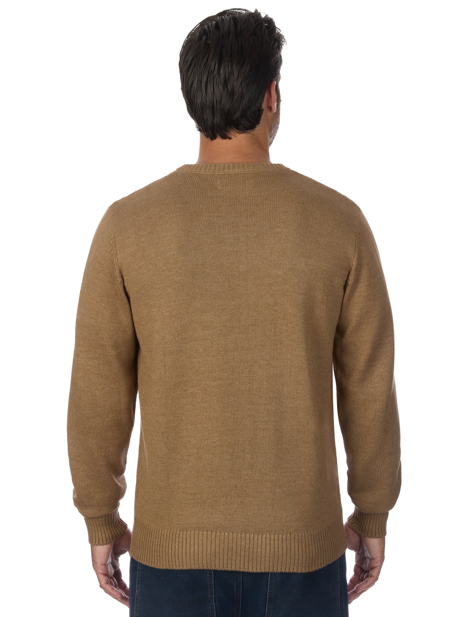 U.S. Polo Assn. Men's Crew Neck Cable Sweater