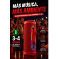 thumbnail image 4 of Bocina Portátil Bluetooth TWS V5.0 Recargable con Luces LED Roja, 4 of 6