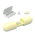thumbnail image 1 of Reducción de ruido Silicona Earplugs Durmiendo Oreja Muffs Audiencia Protección de sonido Bloqueo de sonido Avión Avión Inicio Cuidado personal Suministros Amarillo Kearding CE001609-02B, 1 of 7