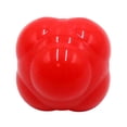 thumbnail image 1 of Balle de Réaction en Silicone, Améliorer, Contrôle de Balle, et Précision avec Ce Soccer Baseball / Softball / er, Masseur d'Exercice de Mise en Forme Rouge, 1 of 5