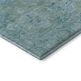 thumbnail image 3 of Addison Rugs Mayfield Premium Machine Washable Transitional Border Teal Rectangle Rug, 9' x 12', 3 of 7