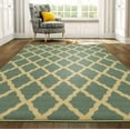 thumbnail image 3 of Ottomanson Ottohome Collection Non-Slip Rubberback Elegant Trellis Design Indoor Area Runner Rug, 3 of 7