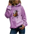thumbnail image 2 of Puntoco invierno mujer Casual manga larga tops señoras estampado pulóver sudadera blusa Puntoco Puntoco-3255, 2 of 6