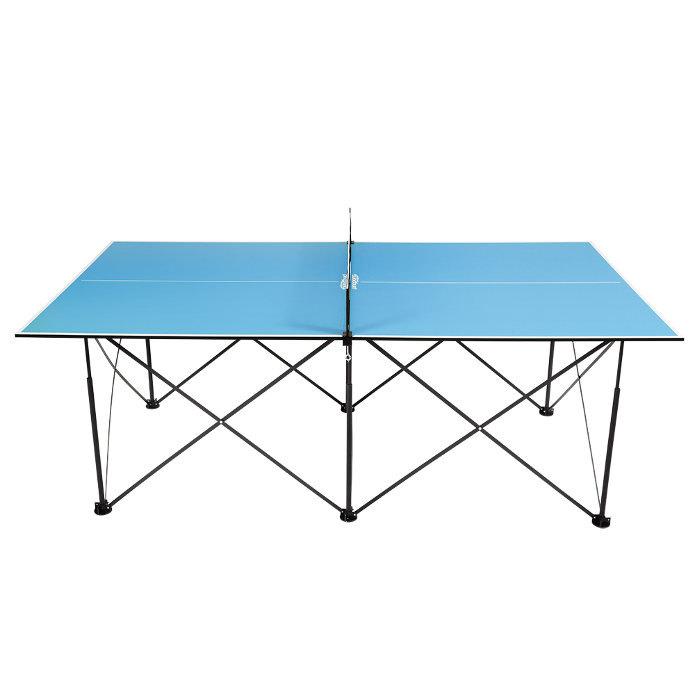 Ping-Pong 7' Instant Play Pop-Up Compact Table Tennis Table with No Tools or Assembly Required - Blue - image 3 of 14