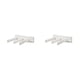 thumbnail image 3 of Kearding Soporte para de , exprimidor de tubos faciales para pared de baño y cocina, organizador sin perforaciones, estante dispensador de Blanco 2Conjunto, 3 of 6