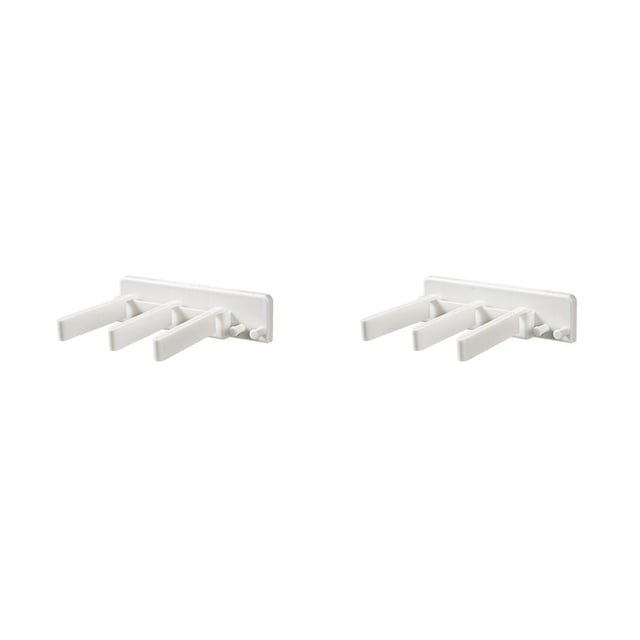 Monstrate Soporte para de , exprimidor de tubo de de montado en la pared para cocina, estante dispensador de plástico sin perforaciones Blanco 2Conjunto