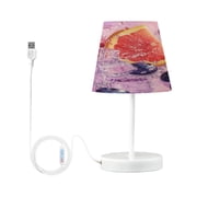YAZAOO Table Lamp Creative Citrus Cascade Pattern Simple Pattern Night Light