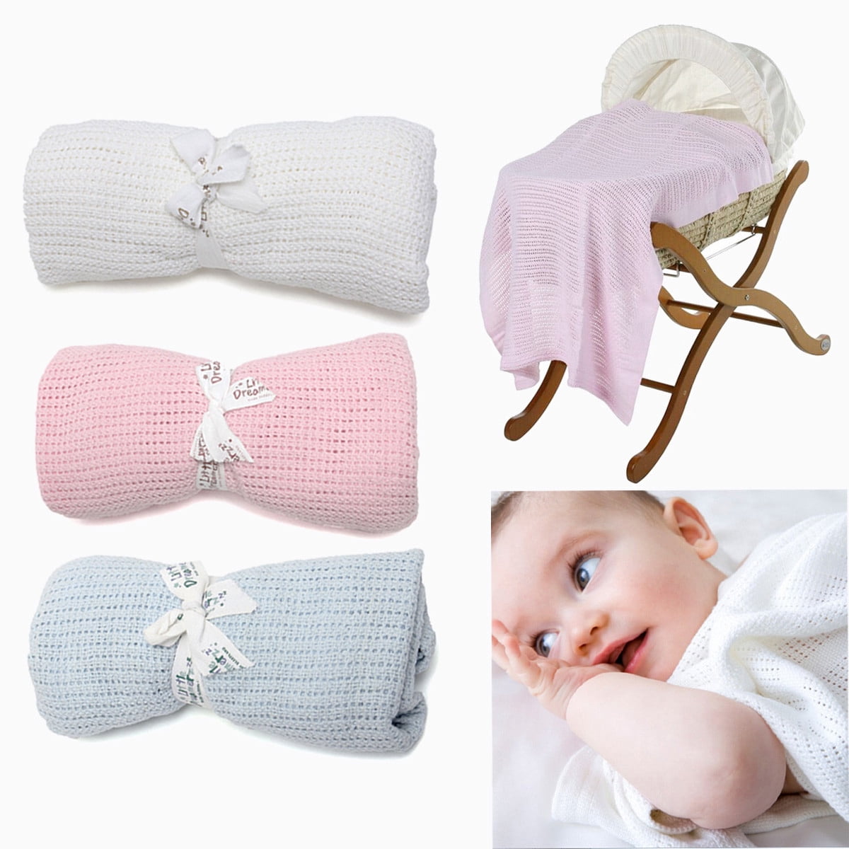 moses basket blanket