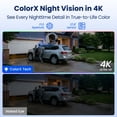 thumbnail image 4 of Reolink Altas PT Ultra 4K Battery Solar Black Security Camera, 360° Pan Tilt, Pre-Recording, Color Night Vision, 4 of 11
