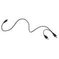 thumbnail image 2 of 4X Dual USB 2.0 Male to Standard B Male Y Cable 80cm for Printer & Scanner & External Hard Disk Drive, 2 of 5