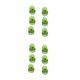 thumbnail image 2 of Monstrate Paquete de 6 Suministros para decoración de pasteles Planta artificial Brillo Velas de cumpleaños Regalos lindos Decoraciones de Trébol vertical ligero 2piezas, 2 of 6
