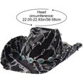 thumbnail image 2 of Byfri Unisex Wide Brim Western Cowboy Hat Adjustable Strap Outdoor Sun Hat 56-58cm, 2 of 7
