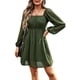 thumbnail image 1 of Vestido de manga larga elegante para mujer, vestido corto de gasa, mini vestidos de fiesta, 1 of 6