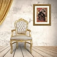 thumbnail image 3 of Wiley, Marta G. 19x24 Gold Ornate Wood Framed with Double Matting Museum Art Print Titled - Vintage Goddess I, 3 of 4
