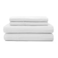 thumbnail image 1 of Sobella 03514673100000 500 Thread Count Solid100 Percentage Cotton Sheet Set, Optic White, 1 of 1