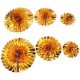 thumbnail image 2 of WRXMIJNHGSA Ensemble de Fête et Événement à Moins de 10$ Éventails en Papier Suspendus Motif Rond Argent Guirlandes en Papier Décoration pour Anniversaire Douche Remise de Diplôme Retraite, 2 of 7