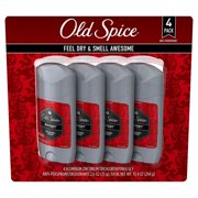 Old Spice Swagger Red Zone Anti-Perspirant Deodorant, 2.6 Oz, 4 Ct