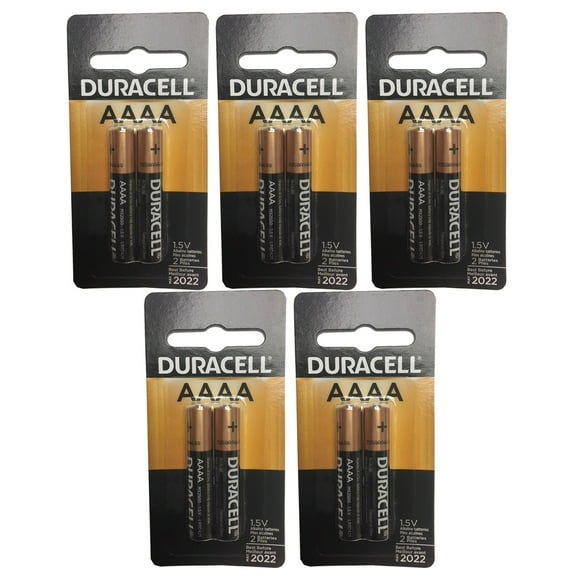 5x Duracell Ultra AAAA Alkaline Batteries 1.5V MX2500 LR61