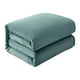 thumbnail image 2 of Manta de forro polar de franela - Súper suave y ligera 1,2x2m - Manta de microfibra para todo tipo de estaciones para sofá, cama, camping - Verde, café, azul, azul marino, rosa, gris, 2 of 8