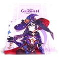 thumbnail image 3 of Pergamino de pared del póster del personaje de Genshin Impact. Decoración de pared Genshin de poliéster de 26,5" (mona) Mona -, 3 of 5