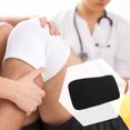thumbnail image 1 of LIFKOME Knee Scooter Pad Black Memory Foam Easy Installation Elderly 1Set, 1 of 8