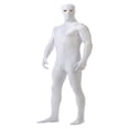 thumbnail image 1 of Traje De Zentai Spandex Segunda Piel Ojos Abiertos Mono De Fiesta De Halloween blanco Sunnimix Spandex Body, 1 of 5