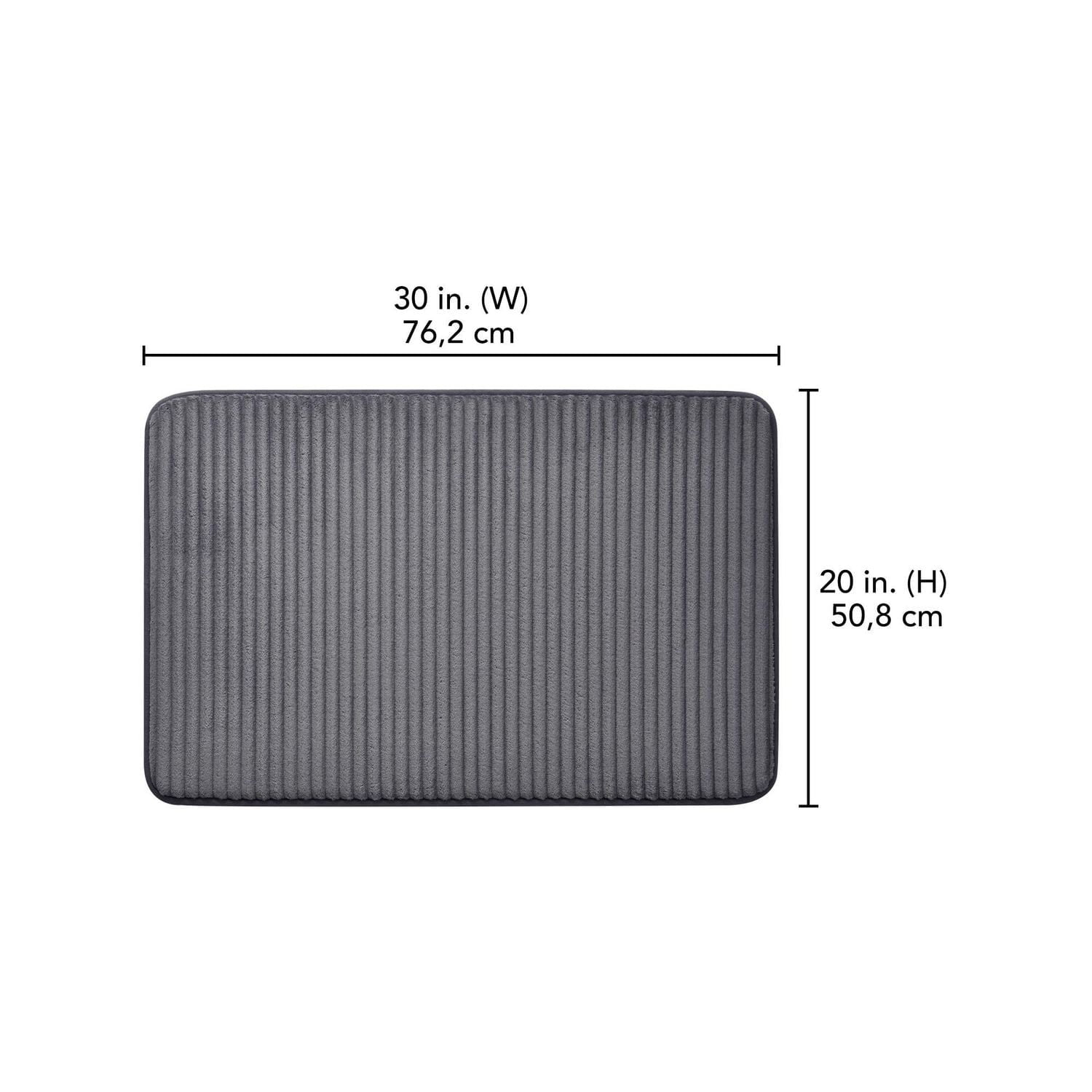 Tapis de bain en mousse mémoire Mainstays