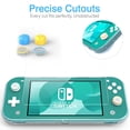 thumbnail image 5 of HEYSTOP Case Compatible with Nintendo Switch Lite, with Tempered Glass Screen Protector and 4 Thumb Grip, TPU Protective Cover for Switch Lite with Anti-Scratch/Anti-Dust (Turquoise), 5 of 9