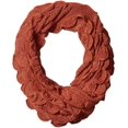 thumbnail image 2 of K-Cliffs Juniors-Women, One Size 100% Knitted Ruffle Infinity Scarf,  Acrylic, 2 of 2