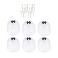 thumbnail image 1 of OULII 1 Set of Garden Mini Greenhouse Cover Plastic Protective Cover Transparent, 1 of 7