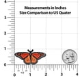 thumbnail image 5 of Monarch Butterfly Hard Enamel Lapel Pin | Clayton Jewelry Labs, 5 of 5
